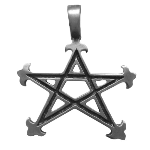 Amulet Pentagram s lístečky